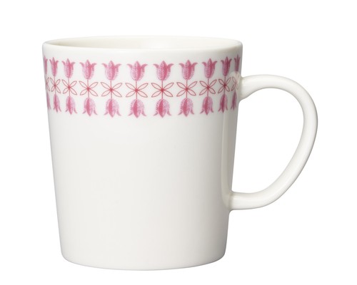 Arabia pink ribbon mug - ribbon, kielo